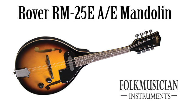Rover RM-25E Acoustic-Electric Mandolin