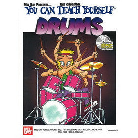 You Can Teach Yourself Drums Book CD Set