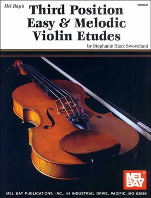 Third Position Easy Melodic Violin Etudes Book