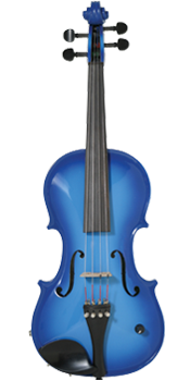 Barcus-Berry Vibrato-AE Electric Violin Blue