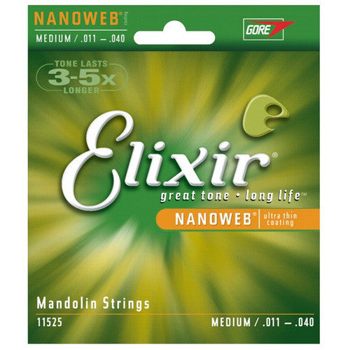 Elixir Mandolin Strings Medium