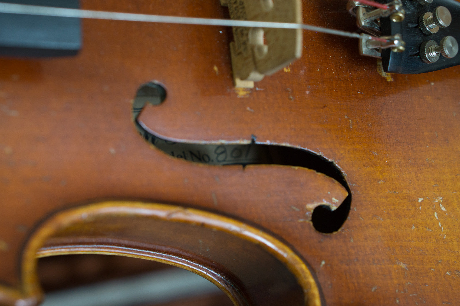 1973 Roderich Paesold 801 3/4 Violin German - Folkmusician