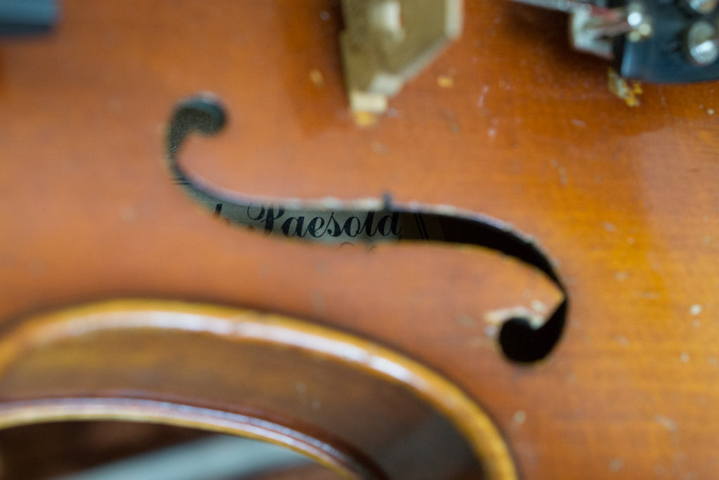 1973 Roderich Paesold 801 3/4 Violin German