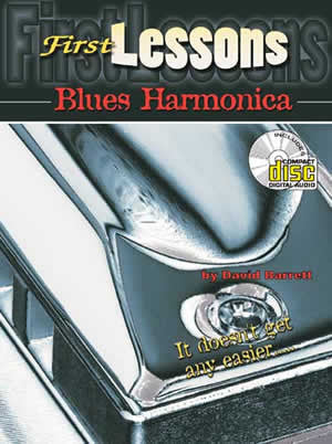 First Lessons Blues Harmonica Book CD Set