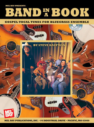 Band In A Book Gospel Vocal Tunes for Bluegrass Ensemble Book CD Set