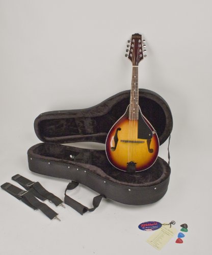 A Style Mandolin Sunburst Case Included