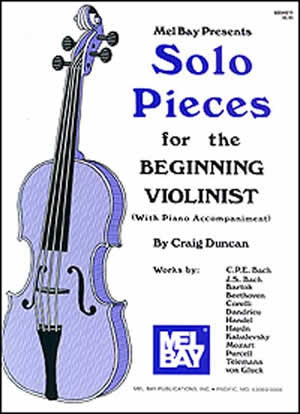 Solo Pieces for the Beginning Violinist Book