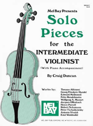 Solo Pieces for the Intermediate Violinist Book