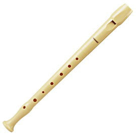 Hohner C Soprano Baroque Recorder Plastic