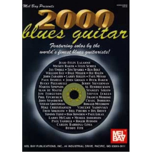 2000 Blues Guitar Book Cd Set