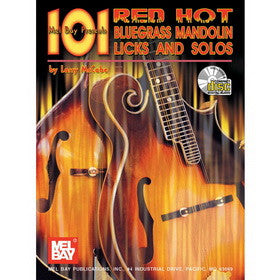 101 Red Hot Bluegrass Mandolin Licks and Solos Book/CD Set