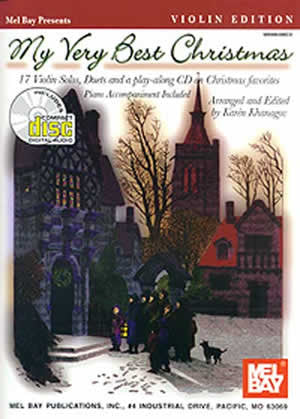 My Very Best Christmas Violin Edition Book CD Set