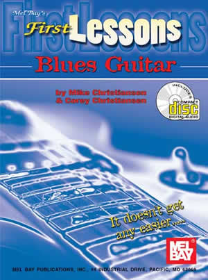 First Lessons Blues Guitar Book CD Set
