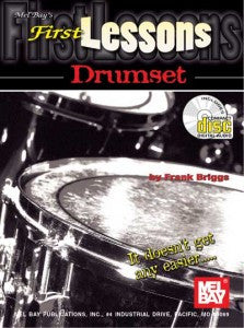 First Lessons Drumset Book CD Set