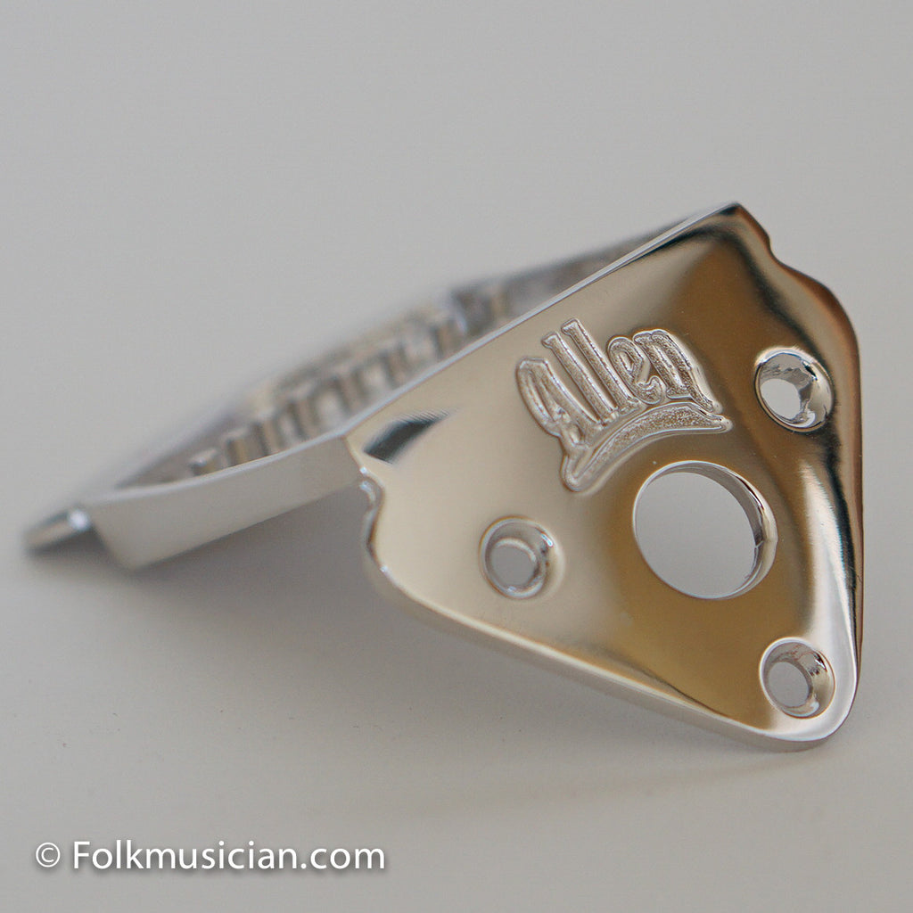Allen Mandolin Tailpiece Style 1 Nickel