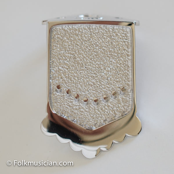 Allen Mandolin Tailpiece Style 1 Nickel