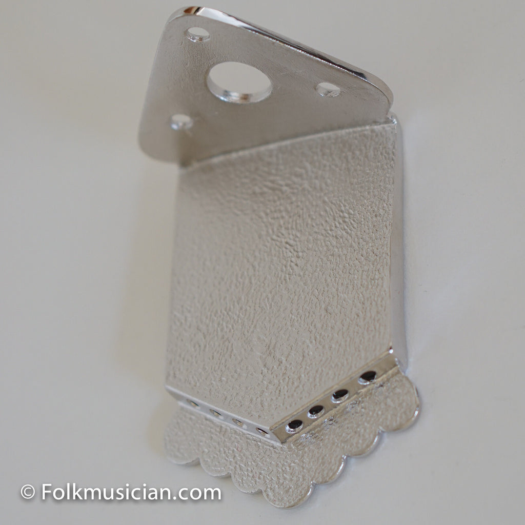 Allen Mandolin Tailpiece Style 1 Nickel