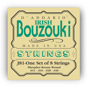 D'Addario J81 Irish Bouzouki Strings
