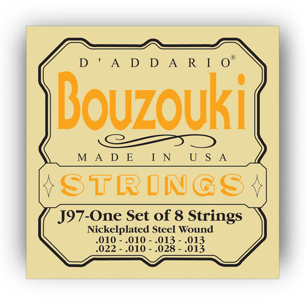 J97 Greek Bouzouki, 8-String, Nickel Wound