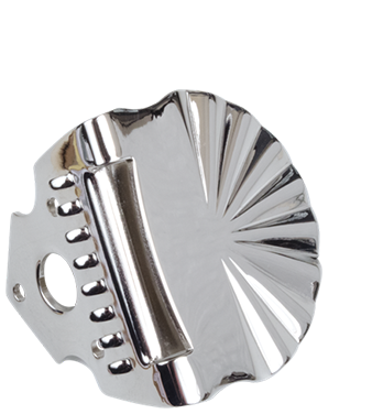Mandolin Tailpiece Scalloped