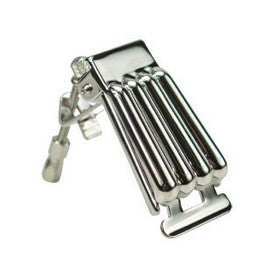 Banjo Tailpiece - Clamshell/Nickel