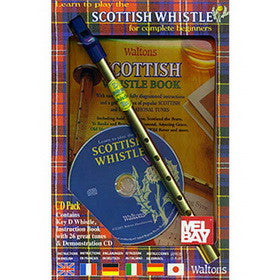 Learn to Play the Scottish Whistle Book CD Instrument