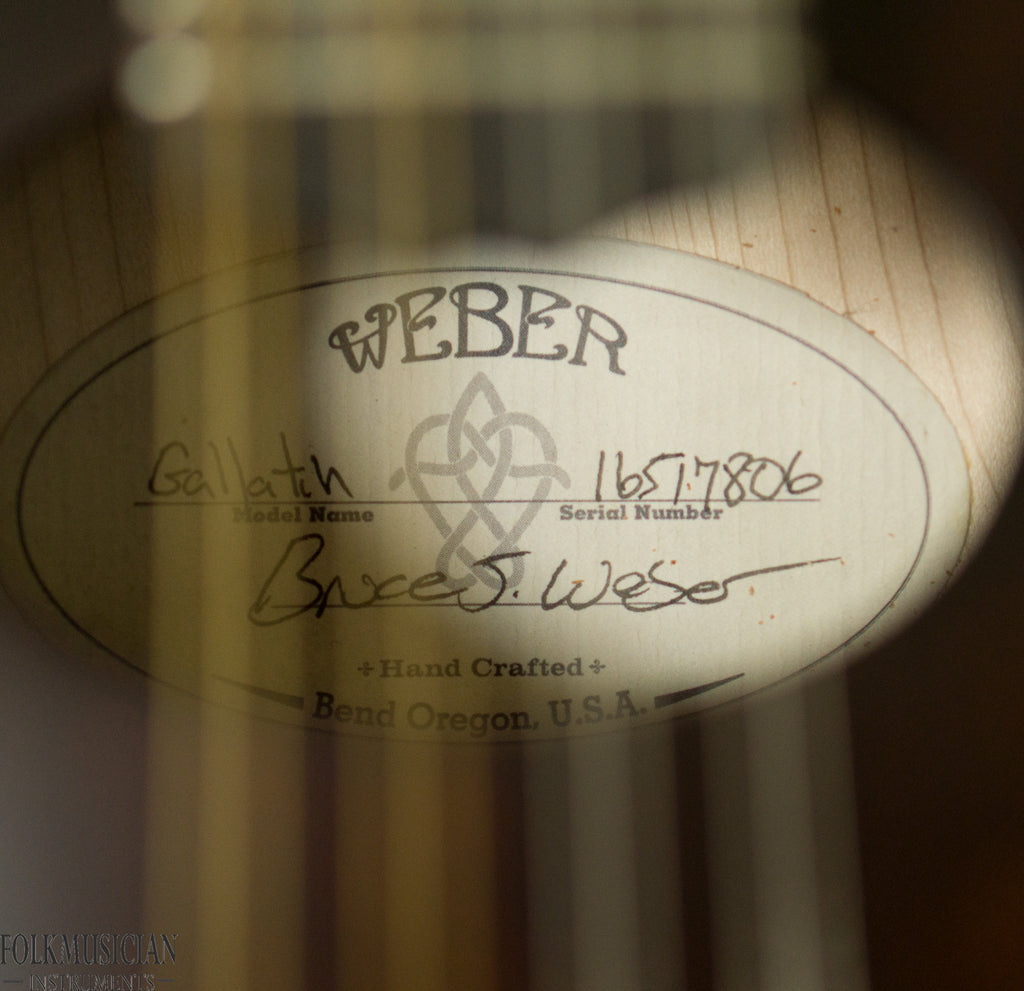 Weber Gallatin F14-O Mandolin