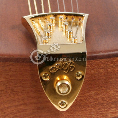 Ashton Bailey Cast Mandolin Tailpiece Gold