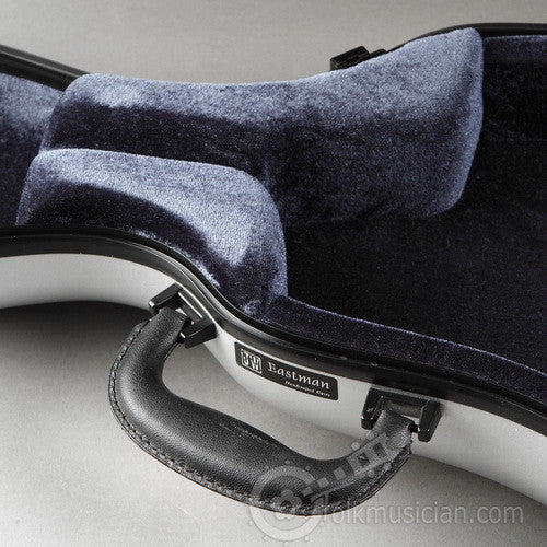 Eastman Fiberglass Mandolin Case Silver