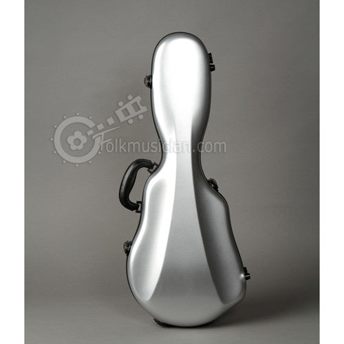 Eastman Fiberglass Mandolin Case Silver