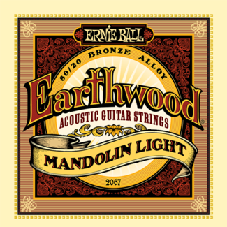 EARTHWOOD MANDOLIN LIGHT 80/20 BRONZE