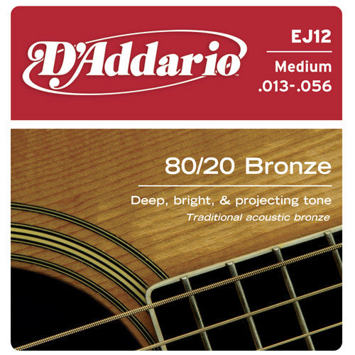 DAddario 80/20 Bronze Round Wound MED