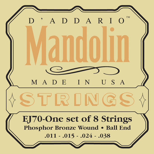 Ball End Mandolin Strings