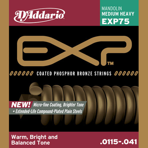 DAddario Mandolin Strings EXP Phos Brz