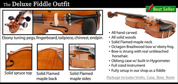 Deluxe Fiddle Outfit