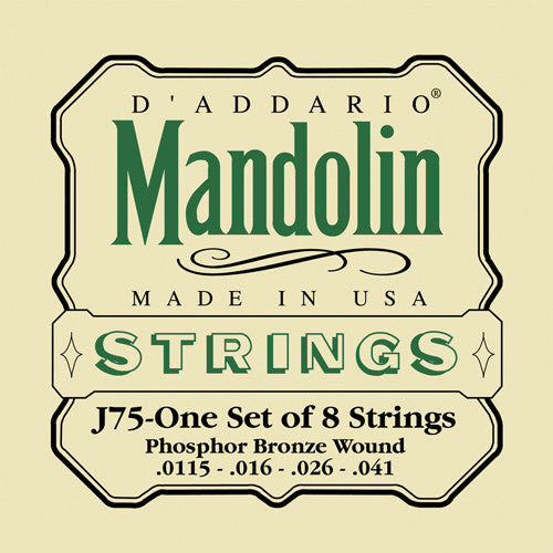 D Addario Mandolin Strings Phos Bronze Medium