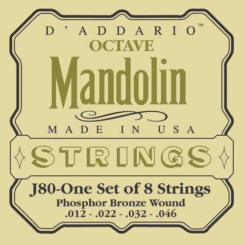 D Addario Octave Mandolin Strings