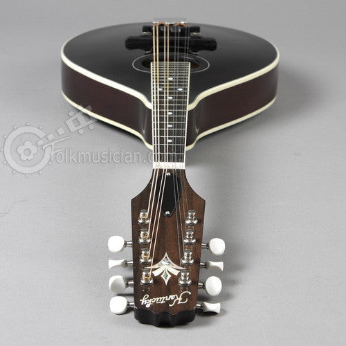 Left Handed Mandolin Kentucky Oval Black