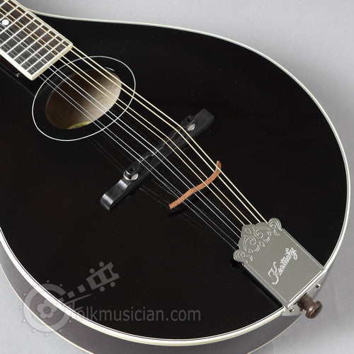 Left Handed Mandolin Kentucky Oval Black