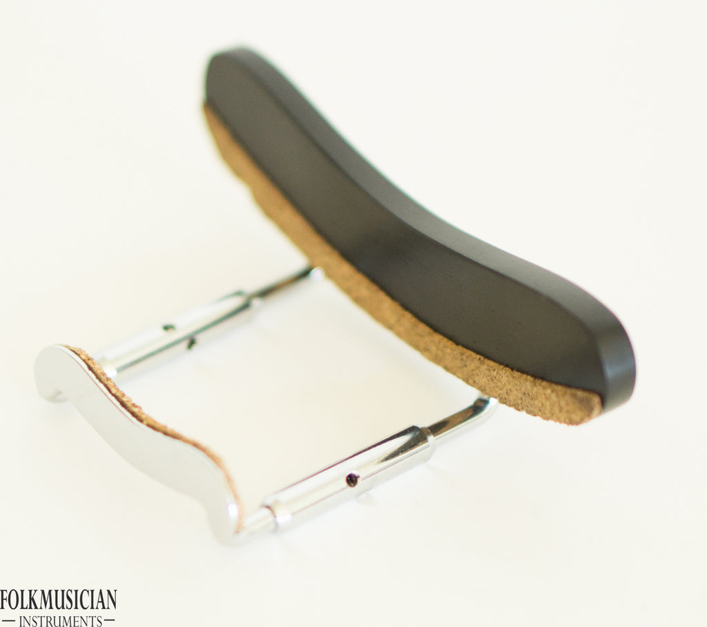 Mandolin Armrest Nickel Ebony