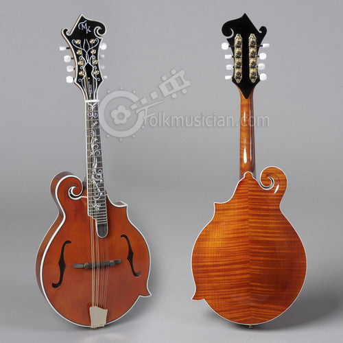 Michael Kelly Dragonfly Flame Mandolin Walnut